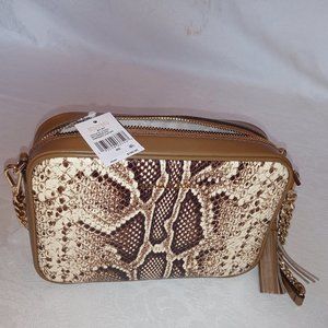 BRAND NEW Michael Kors Snake-Print Bag Women's Shoulder Bag